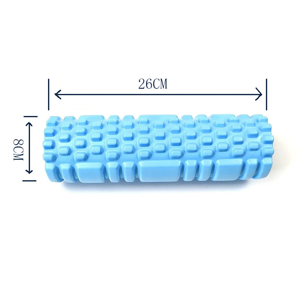 1Pc Hollow Foam Massage Roller - Yoga Column for Muscle Relief, Physiotherapy & Sports Rehabilitation
