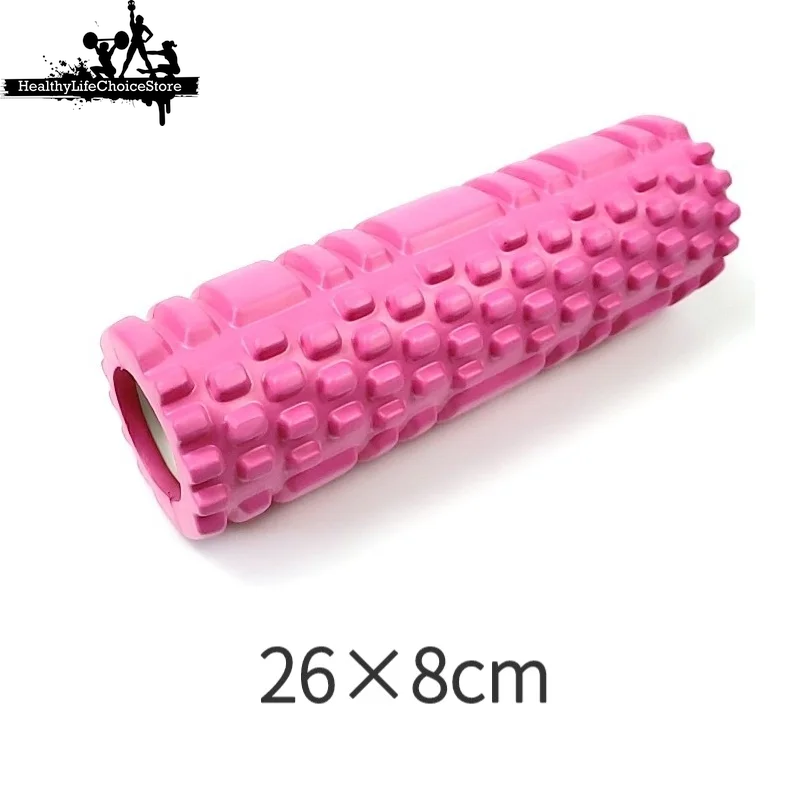 1Pc Hollow Foam Massage Roller - Yoga Column for Muscle Relief, Physiotherapy & Sports Rehabilitation