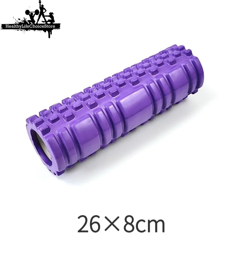 1Pc Hollow Foam Massage Roller - Yoga Column for Muscle Relief, Physiotherapy & Sports Rehabilitation