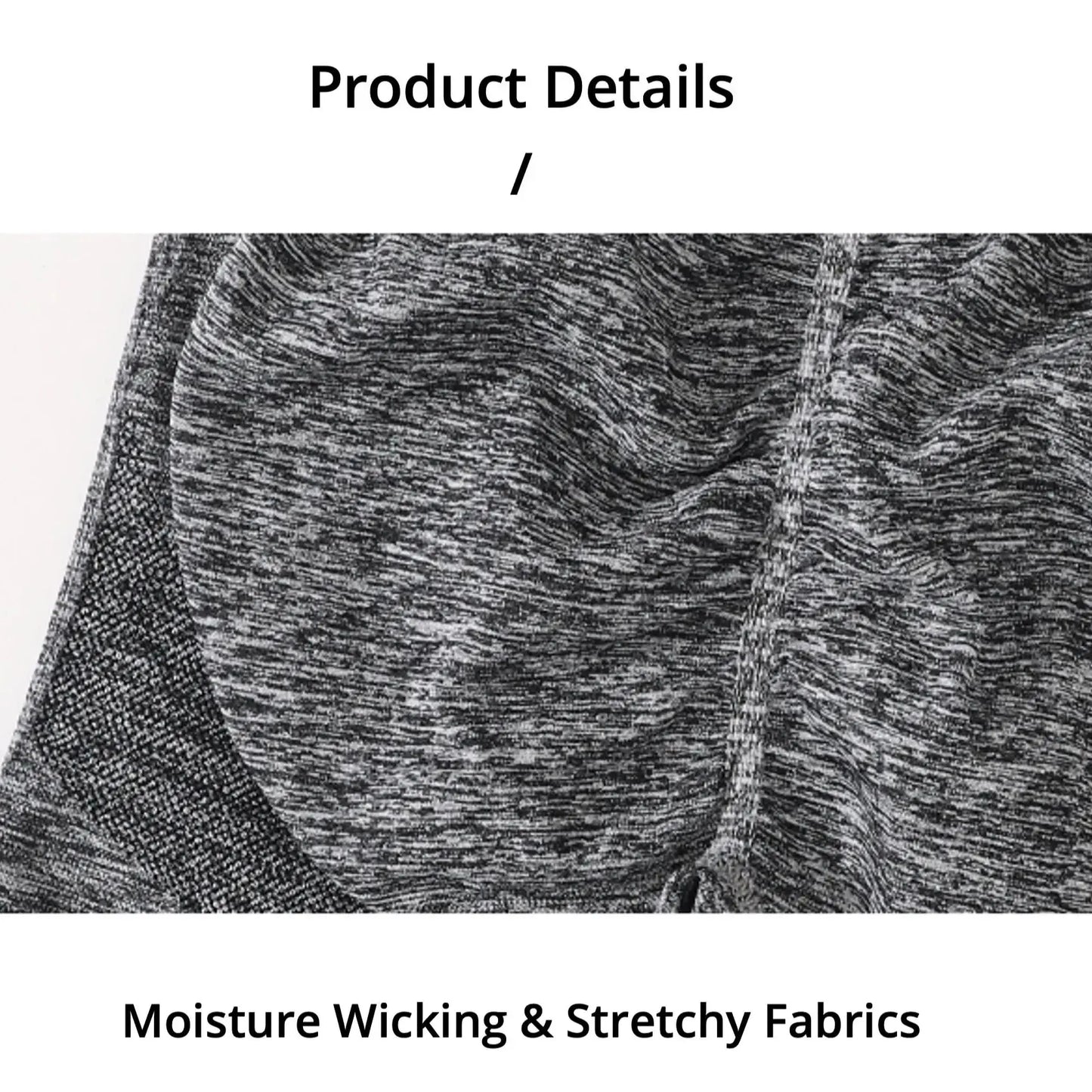 High-Waist Women's Yoga Shorts with Tummy Control and Ruched Design – Seamless Booty-Enhancing Compression Leggings for Gym Workouts