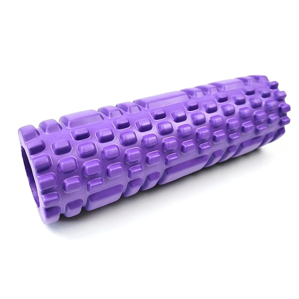 1Pc Hollow Foam Massage Roller - Yoga Column for Muscle Relief, Physiotherapy & Sports Rehabilitation