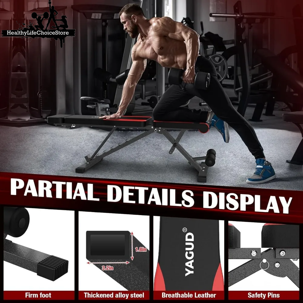 HLCStore Multi-function Workout Bench 