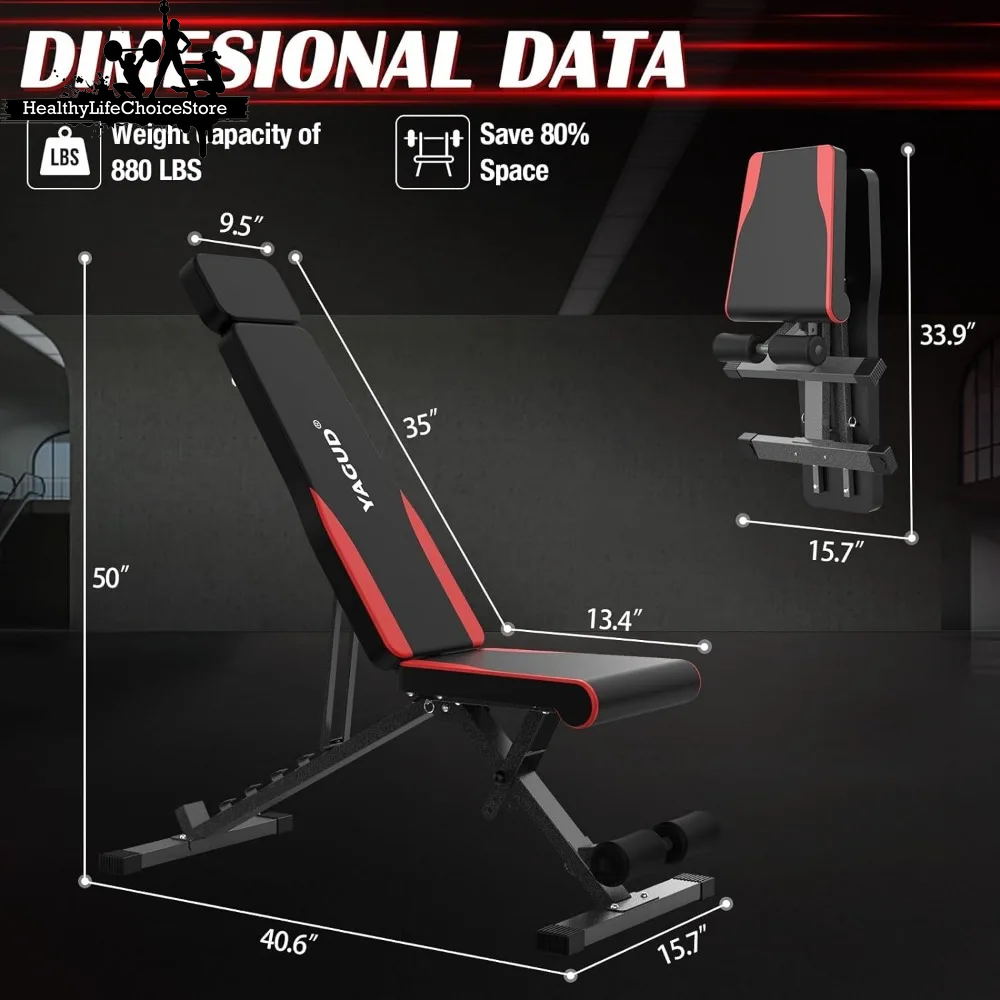 HLCStore Multi-function Workout Bench 
