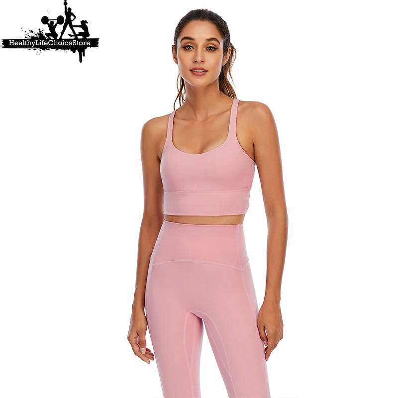 High-Waist Sport Outfit for Women - Workout Leggings & Top Set